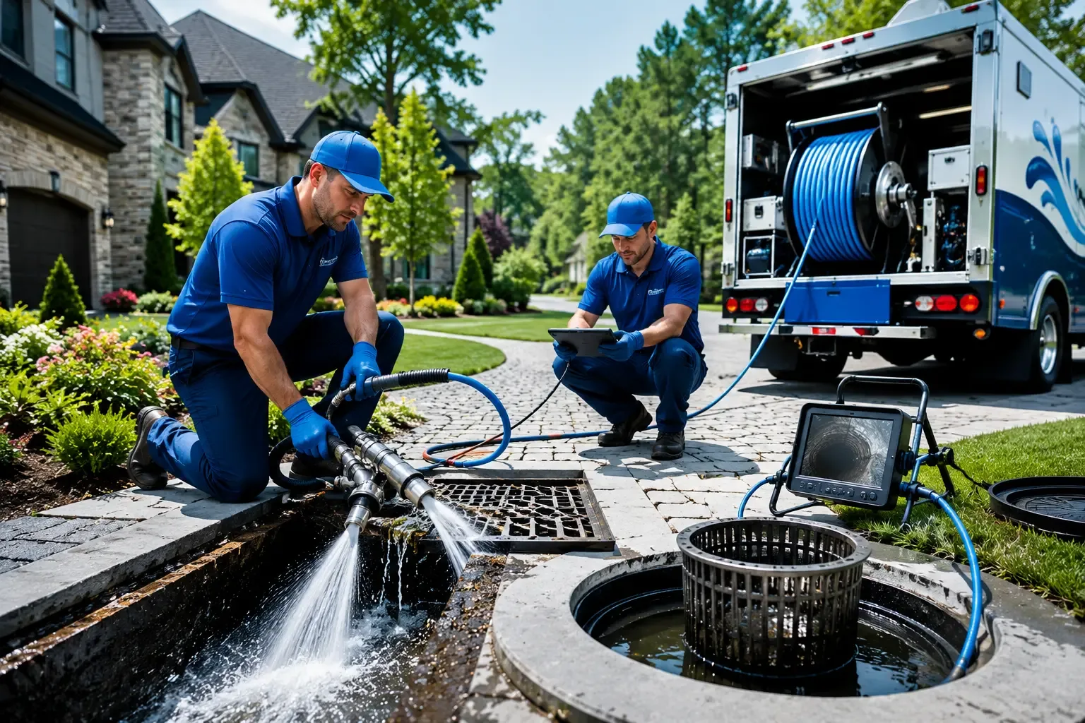 Local outdoor drain cleaning professionals in Brazoria, TX